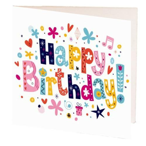 image of Card Happy Birthday 