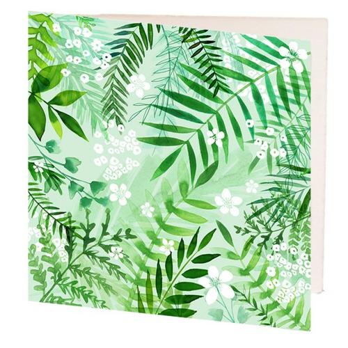image of Card Green Leaves GC125