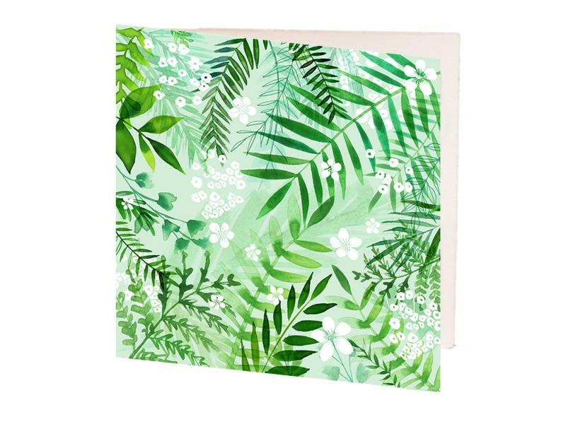 product image for Card Green Leaves GC125