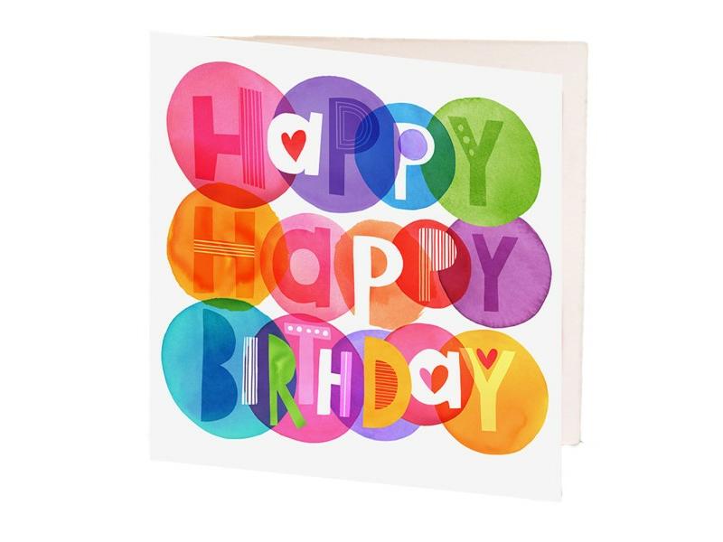 product image for Card Happy Birthday 
